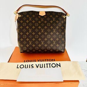 Louis Vuitton Brown Monogram Hobo Bag